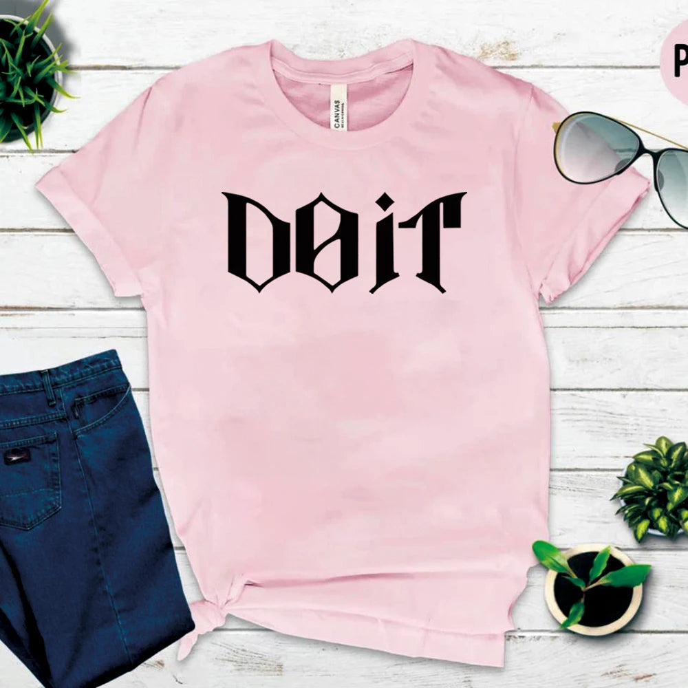 2026 Kpop T-shirt SKZ It Tape Do It Shirt DO IT Tshirt K-pop Shirts Harajuku Tops Streetwear Unisex Short Sleeves Casual Tops otakupop.store