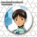 Evangelion Asuka Langley Soryu Rei Ayanami Kaworu Nagisa Mari Makinami Anime Merch Badge Pin Laser Engraved Illustrious Anima otakupop.store