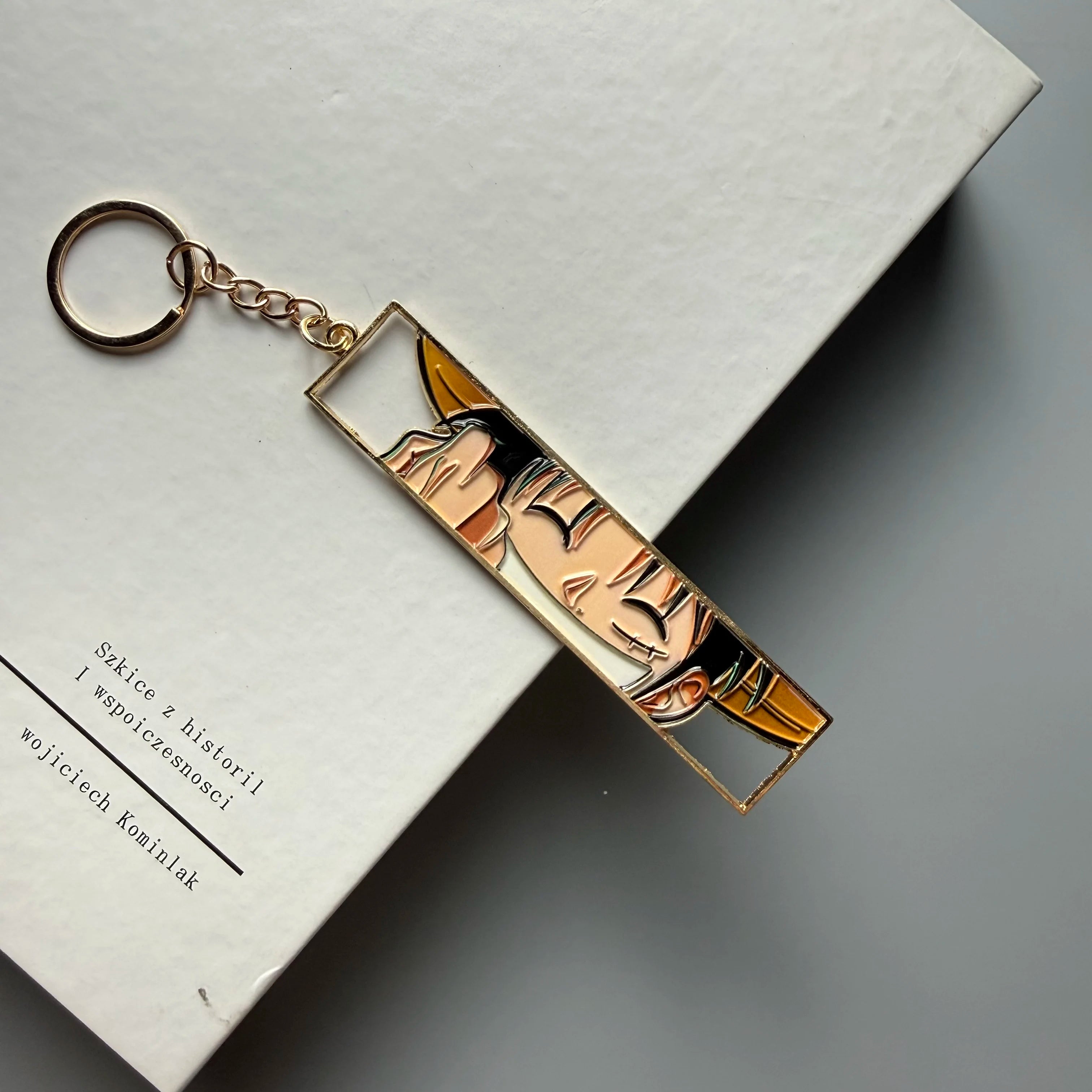 Anime Metal Hollow Out Keychains Bookmark Cute Jet Manga Fashion Bag Key Tag Jewelry Accessory Key Ring Holder Gift Anime otakupop.store