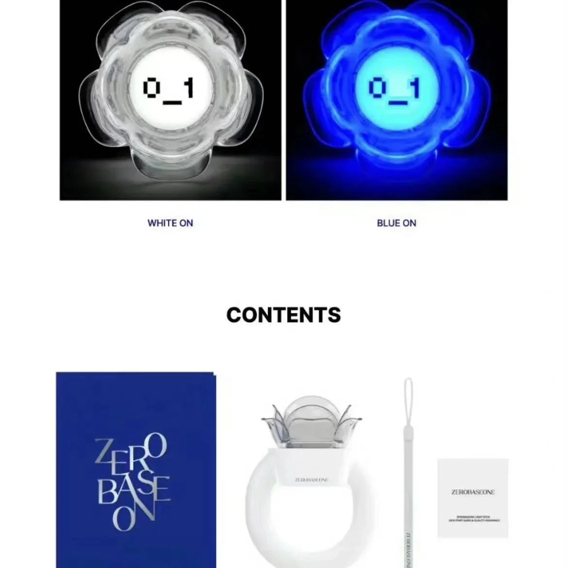 KPOP ZEROBASEONE ZB1 Lightstick Concert Support Light Light Stick Party Flash Lamp Supporting Decoration Fans Gift otakupop.store
