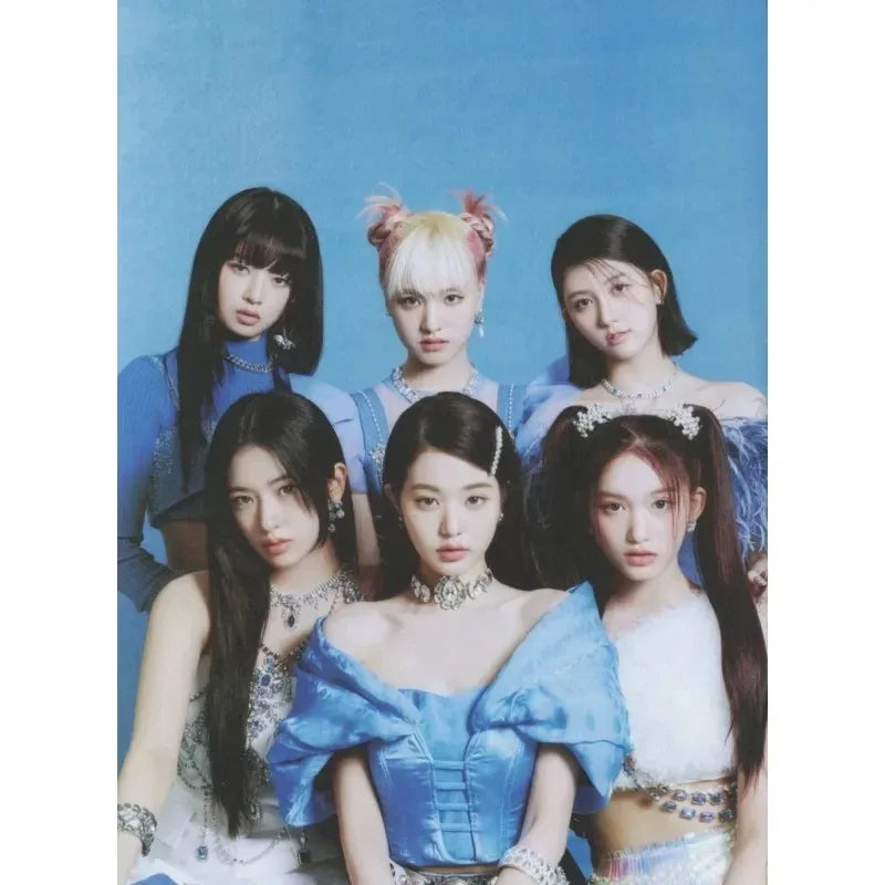 Kpop IVE Poster Wall Art Studio Album I’ve IVE Korean Fashion Cute Group Idol Picture Canvas Painting Room Home Decor Fans Gift otakupop.store