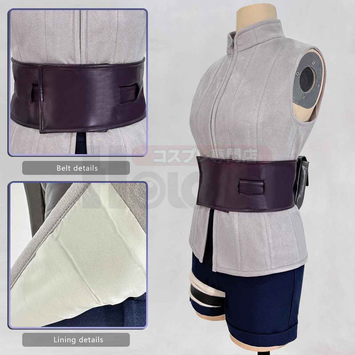 Costume Cosplay Hyuga Hinata – Naruto | Tenue + Perruque