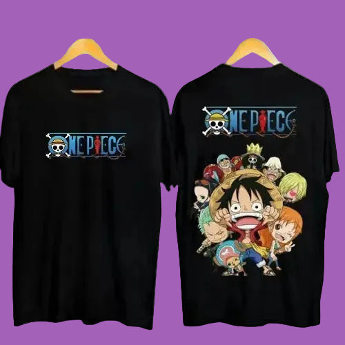 T-Shirt One Piece – Motif Manga Premium