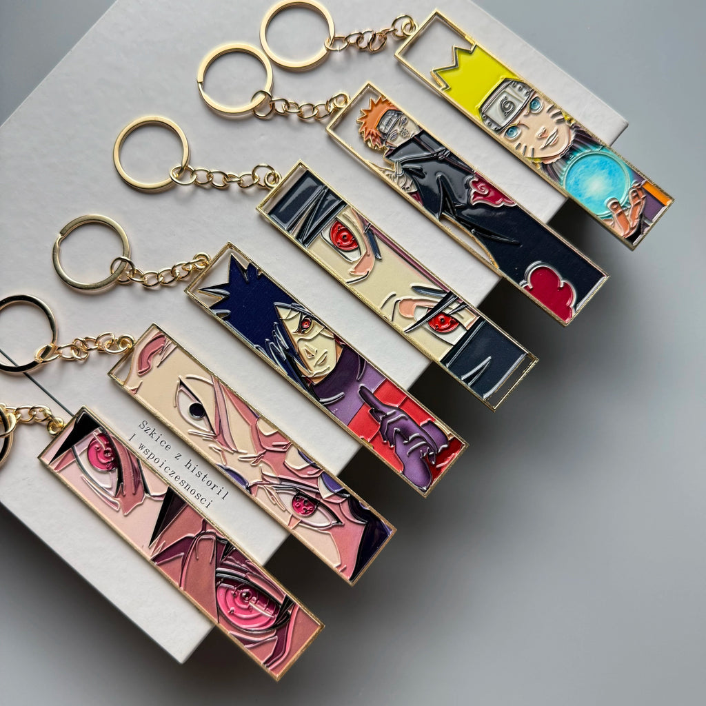 Anime Metal Hollow Out Keychains Bookmark Cute Jet Manga Fashion Bag Key Tag Jewelry Accessory Key Ring Holder Gift Anime otakupop.store