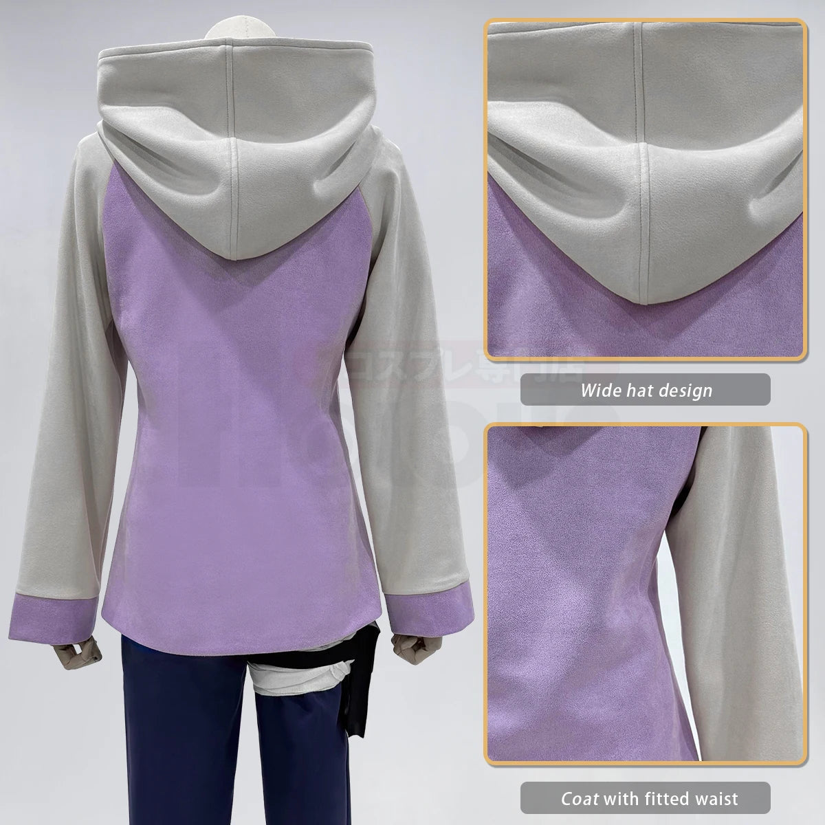 HOLOUN Anime Hyuga Hinata Cosplay Costume Wig Tracksuit Pants Fish Net Top Leg Pouch Cos Convention Daily Wear Gift otakupop.store