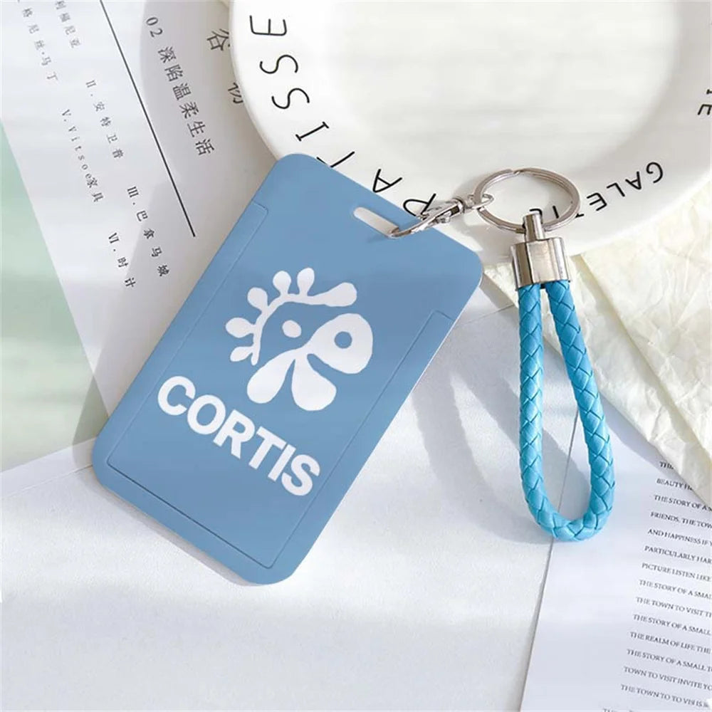CORTIS Cards Holder Keychain Martin James Juhoon Seonghyeon Keonho PVC Card Sleeve Keyring Pendant Fans Gift Bag Accessories otakupop.store