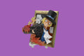Cadre 3D One Piece – Sabo, Ace & Luffy | Déco Manga Premium