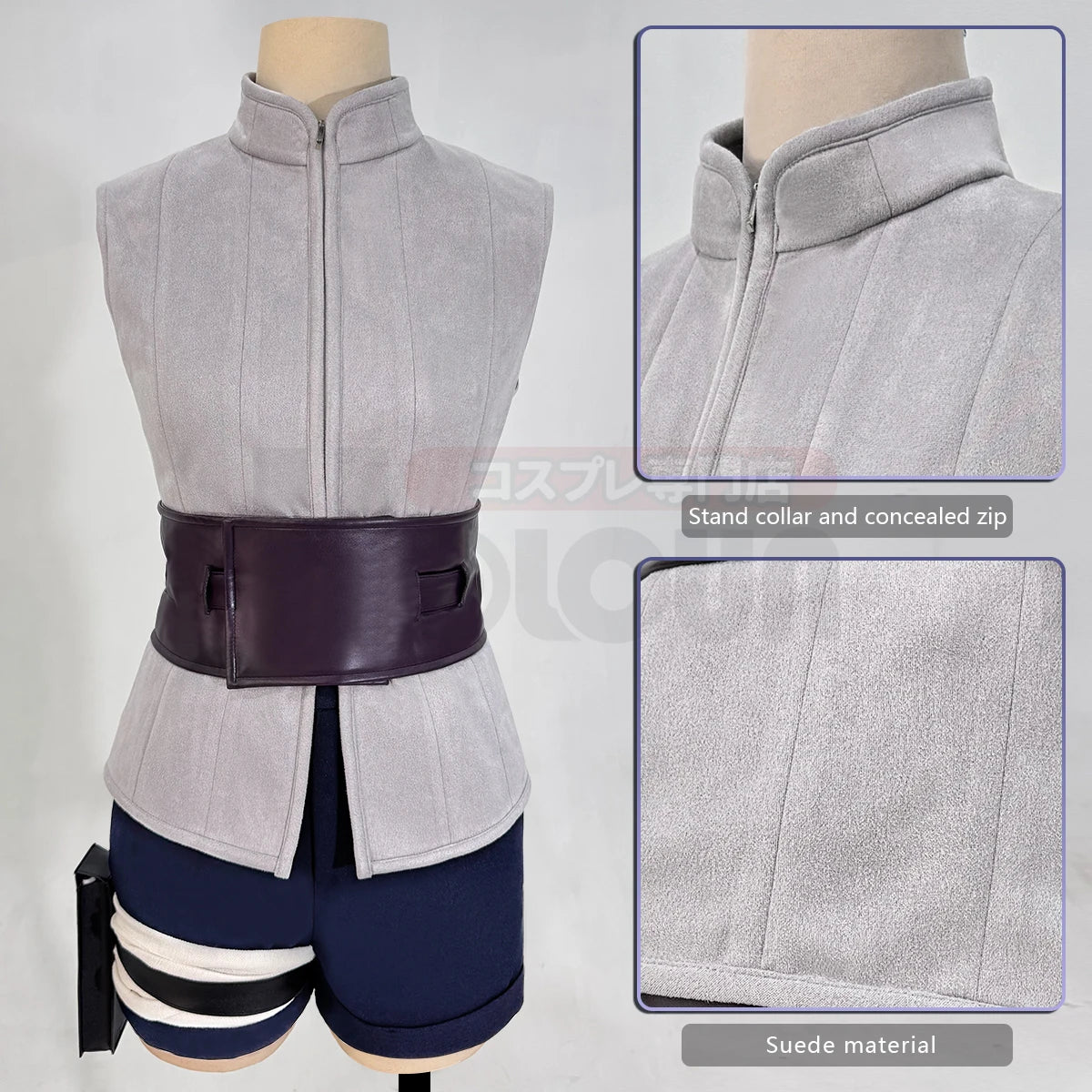 Costume Cosplay Hyuga Hinata – Naruto | Tenue + Perruque