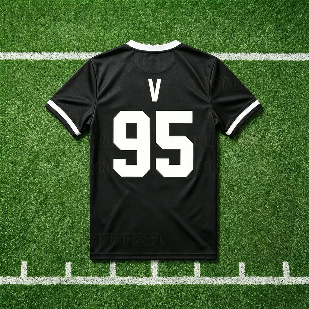 2026 Kpop Group Member Number Print Football Jersey T-shirt Casual Short Sleeve Sports Tee For Fans Summer Streetwear Tops otakupop.store