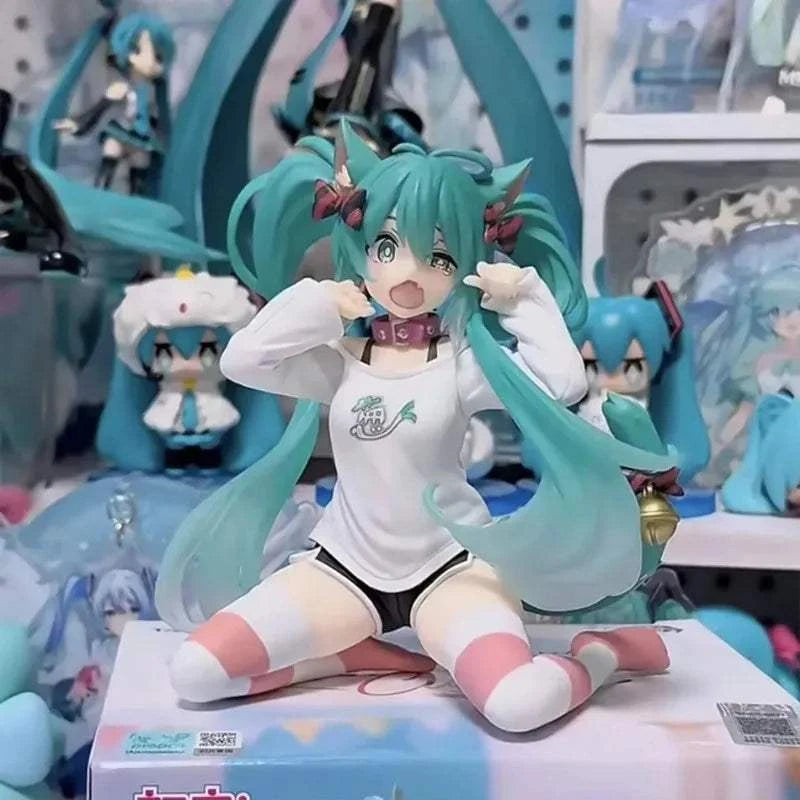 Figurine Hatsune Miku 11cm Neko T-Shirt Ver. – Kawaii Anime | otakupop.store