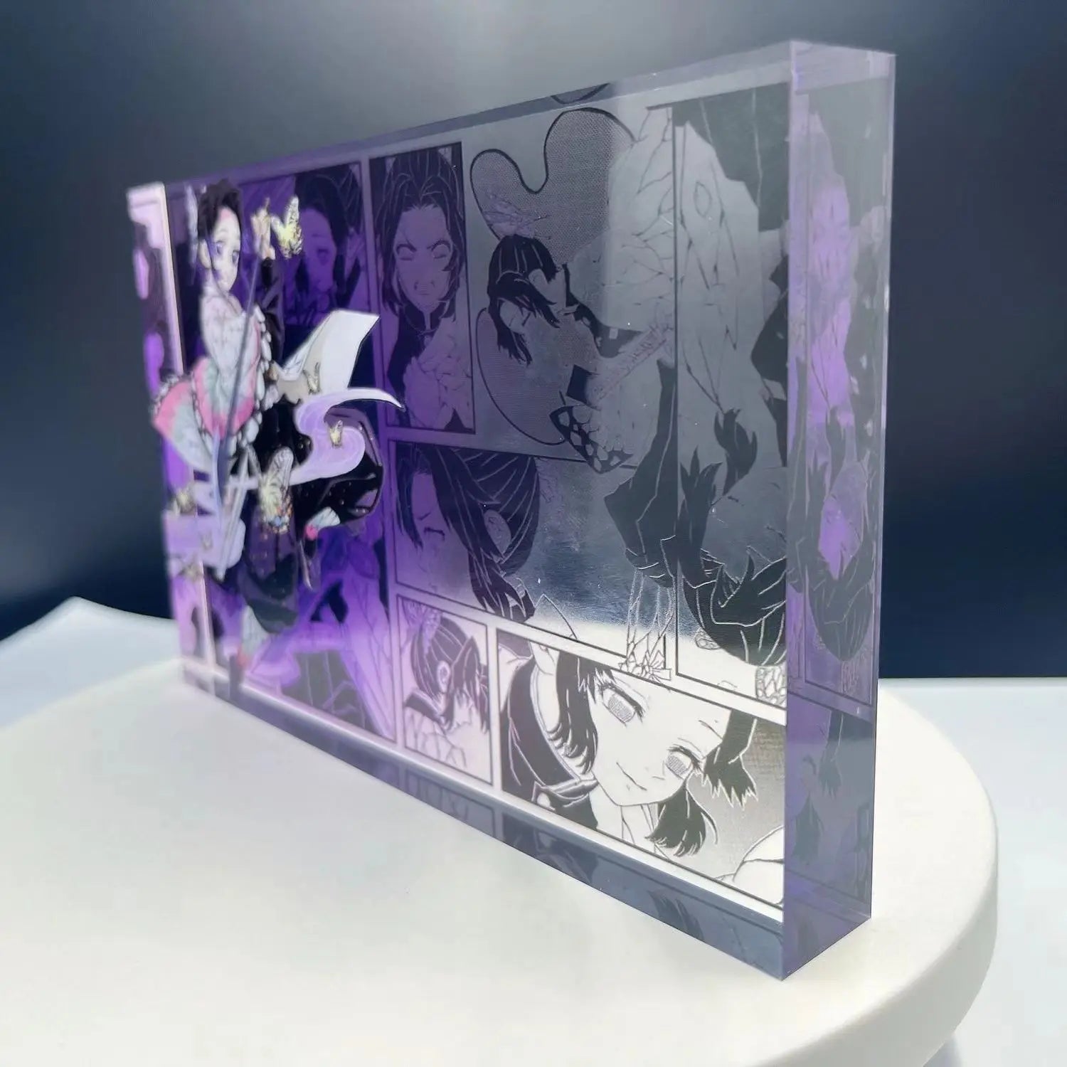 New Demon Slayer Creative High-value Bar Chi Tokitou Muichirou Acrylic Brick Computer Desktop Ornaments Anime Peripheral Gifts otakupop.store