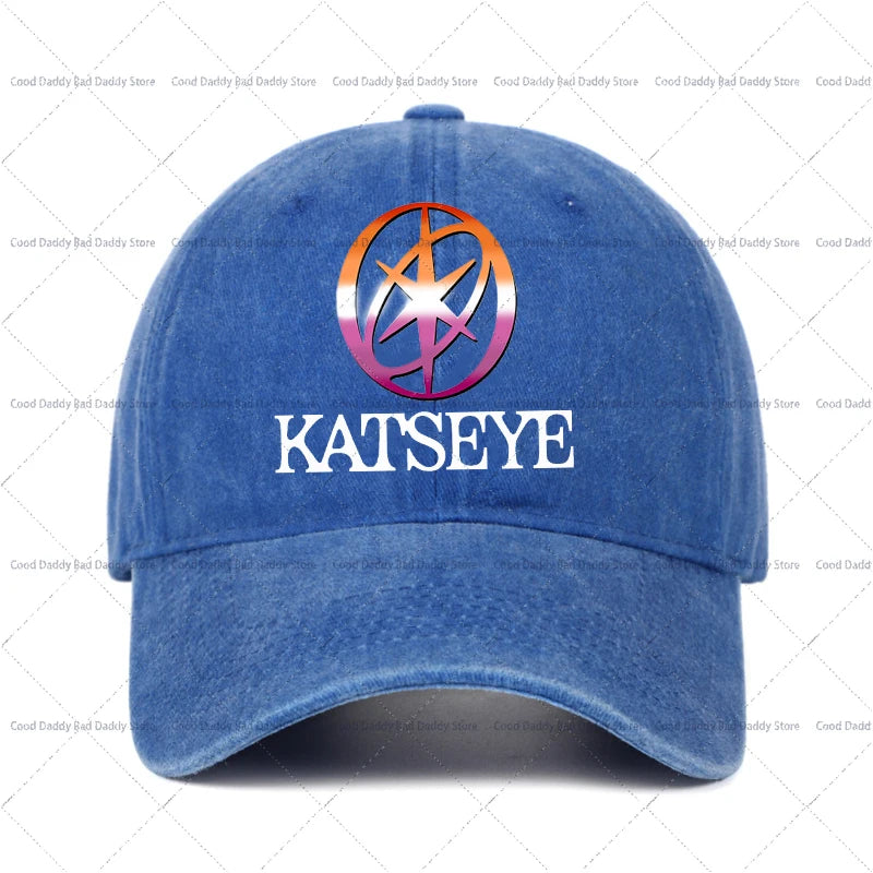 K-pop Idol K-katseye Print Baseball Caps for Girls Harajuku Hats Washed Retro Hats Men Women Vintage Spring Autumn Headgear otakupop.store
