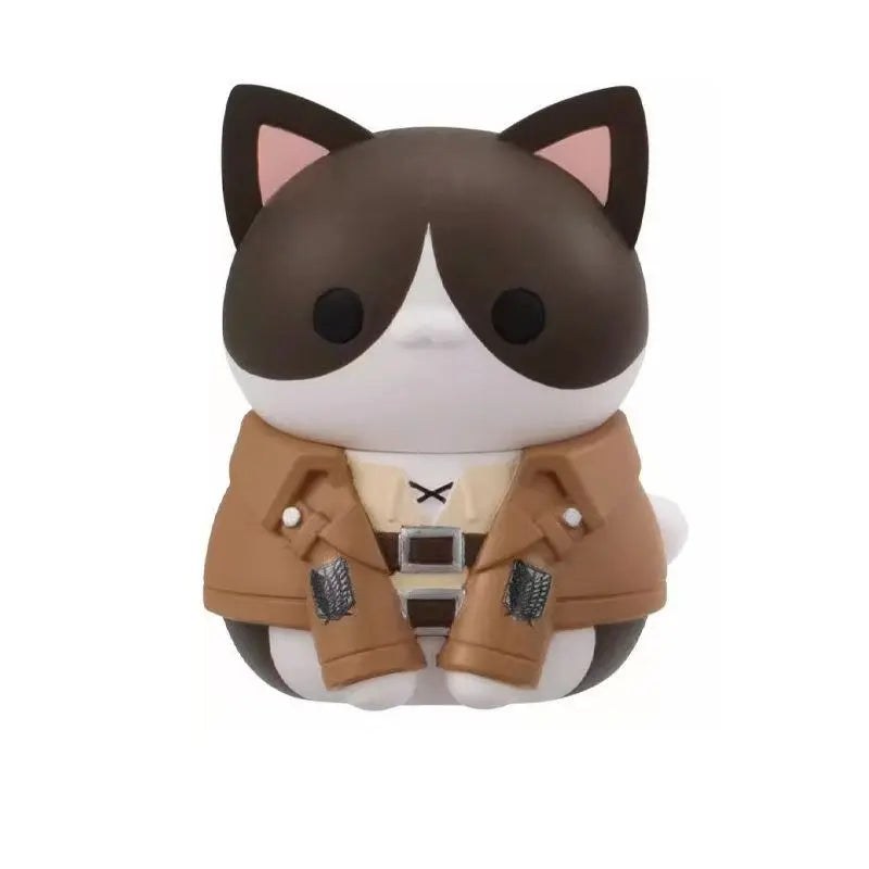Anime Genuine Attack on Titan Mikasa·Ackerman Sasha Braus Jean Kirstein Cosplay Cat Garage Kits Cartoon Figurine Model Gift otakupop.store