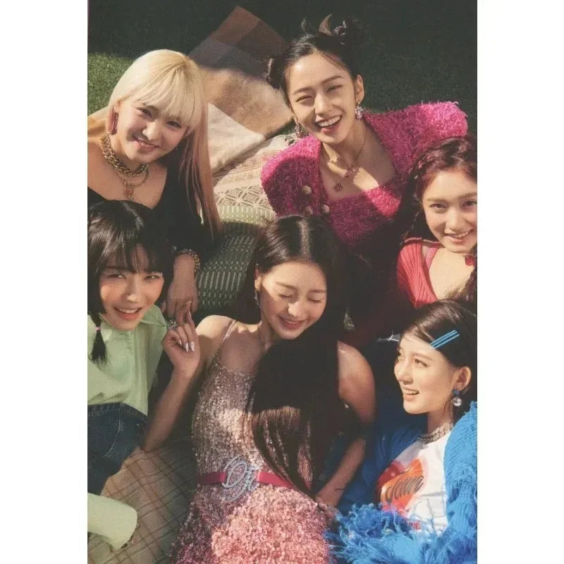 Kpop IVE Poster Wall Art Studio Album I’ve IVE Korean Fashion Cute Group Idol Picture Canvas Painting Room Home Decor Fans Gift otakupop.store