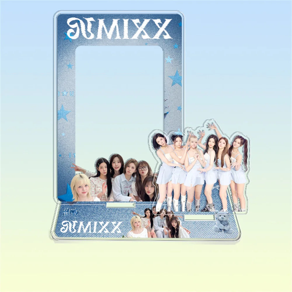 Hot Sale Babymonster ATEEZ CORTIS BINI ZB1 Card Holder Stand Figure TWS KATSEYE NMIXX Cards Sleeve Stand Board Fans Gift Decor otakupop.store