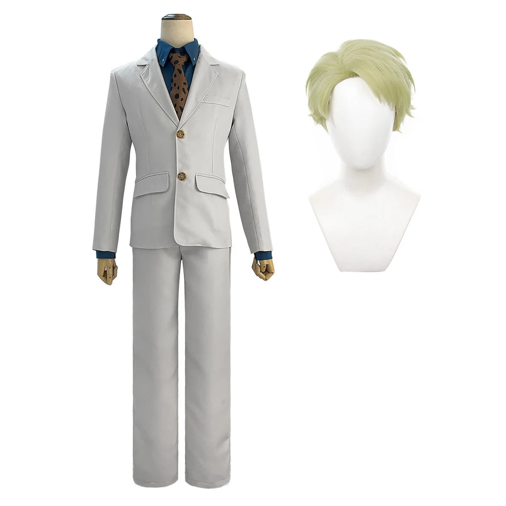 HOLOUN Jujutsu JJK Manga Anime Nanami Kento Cosplay Costume Wig Suit Vest Pants Uniform Rose Net Synthetic Halloween Christmas otakupop.store