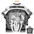  67 Jersey Ryomen Sukuna Jujutsu Kaisen Anime Style Kpop Baseball Hockey Tshirt Fashion Streetwear Anime Daily Unisex Tops Tees otakupop.store
