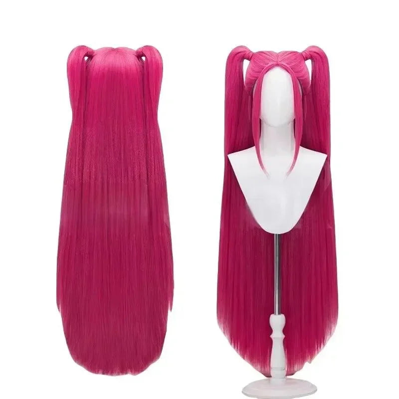 Rumi Zoey Mira Cosplay KPop Demon Hunters Cosplay Costume Wig Women Black Golden Suit Halloween Party Role Playing Outfit otakupop.store