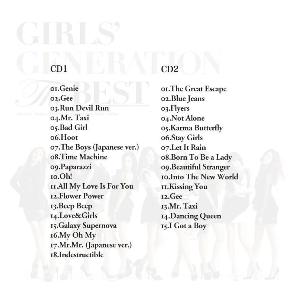 CD Girls' Generation – The Best | Compilation K-Pop Officielle - otakupop.store