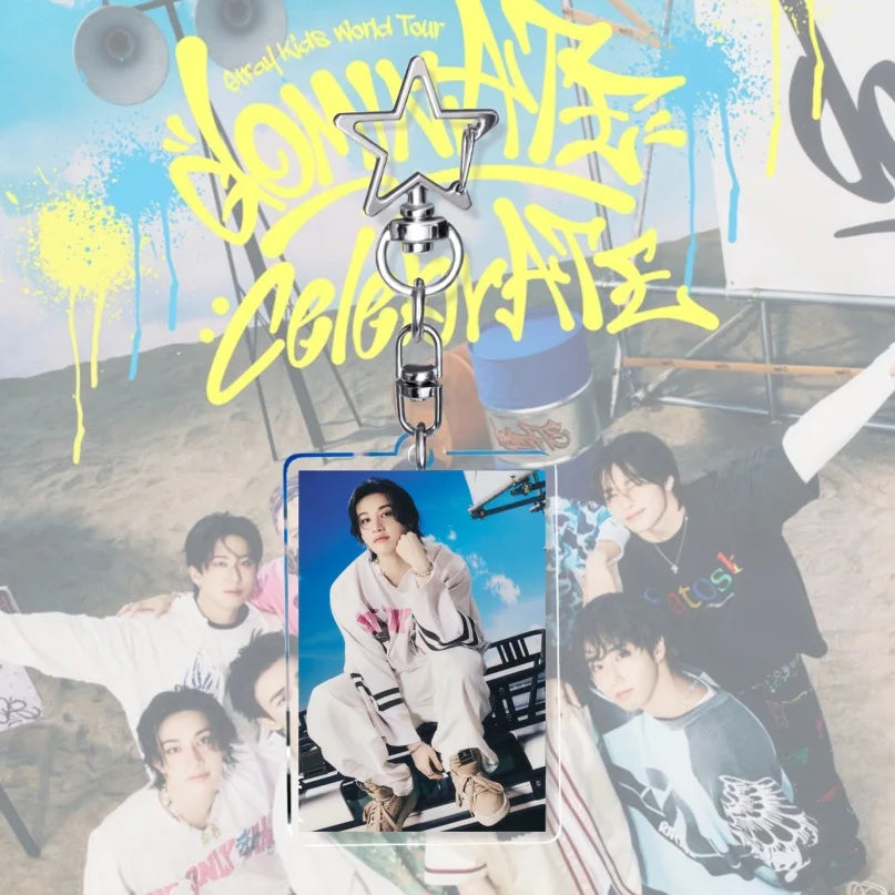 K-POP Stray Kids  Acrylic Keychain SKZOO Huang Xuanchen's New AlbumCelebrate KARMA Accessories  Keychain Accessories Gifts otakupop.store
