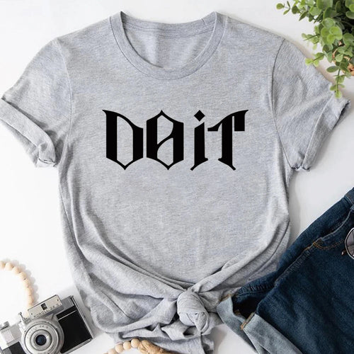 2026 Kpop T-shirt SKZ It Tape Do It Shirt DO IT Tshirt K-pop Shirts Harajuku Tops Streetwear Unisex Short Sleeves Casual Tops otakupop.store
