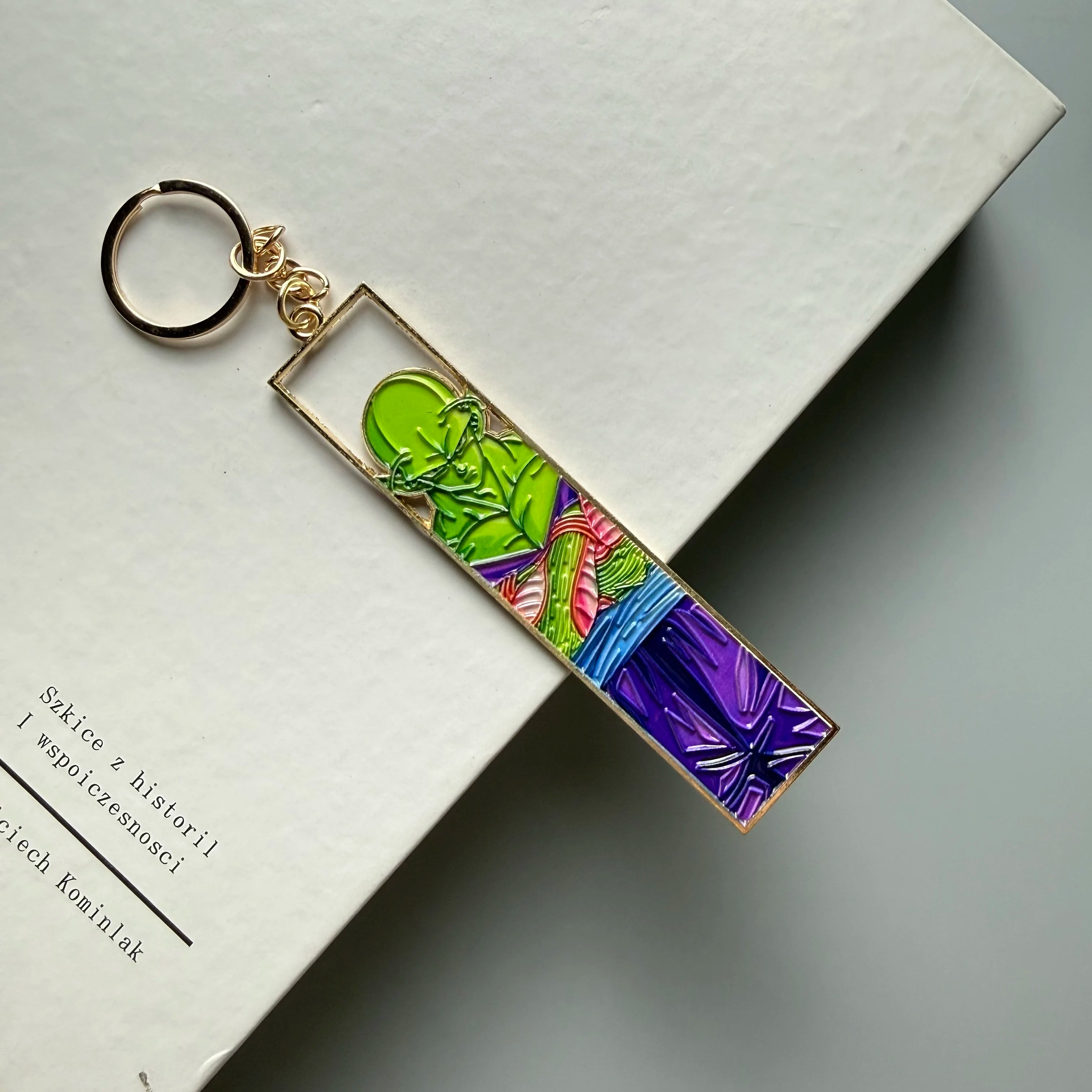 Anime Metal Hollow Out Keychains Bookmark Cute Jet Manga Fashion Bag Key Tag Jewelry Accessory Key Ring Holder Gift Anime otakupop.store