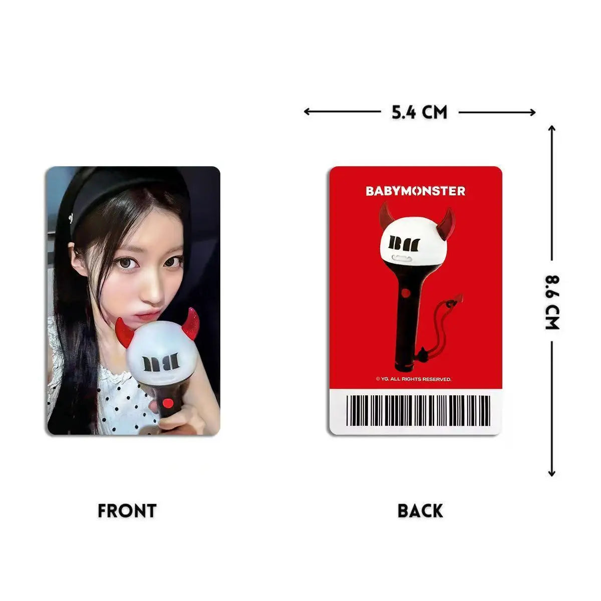 Kpop babymonstered Lightstick with Bluetooth Support Concert Glow Light Stick Decorations Party Flashing Lamp For Fans Gifts otakupop.store