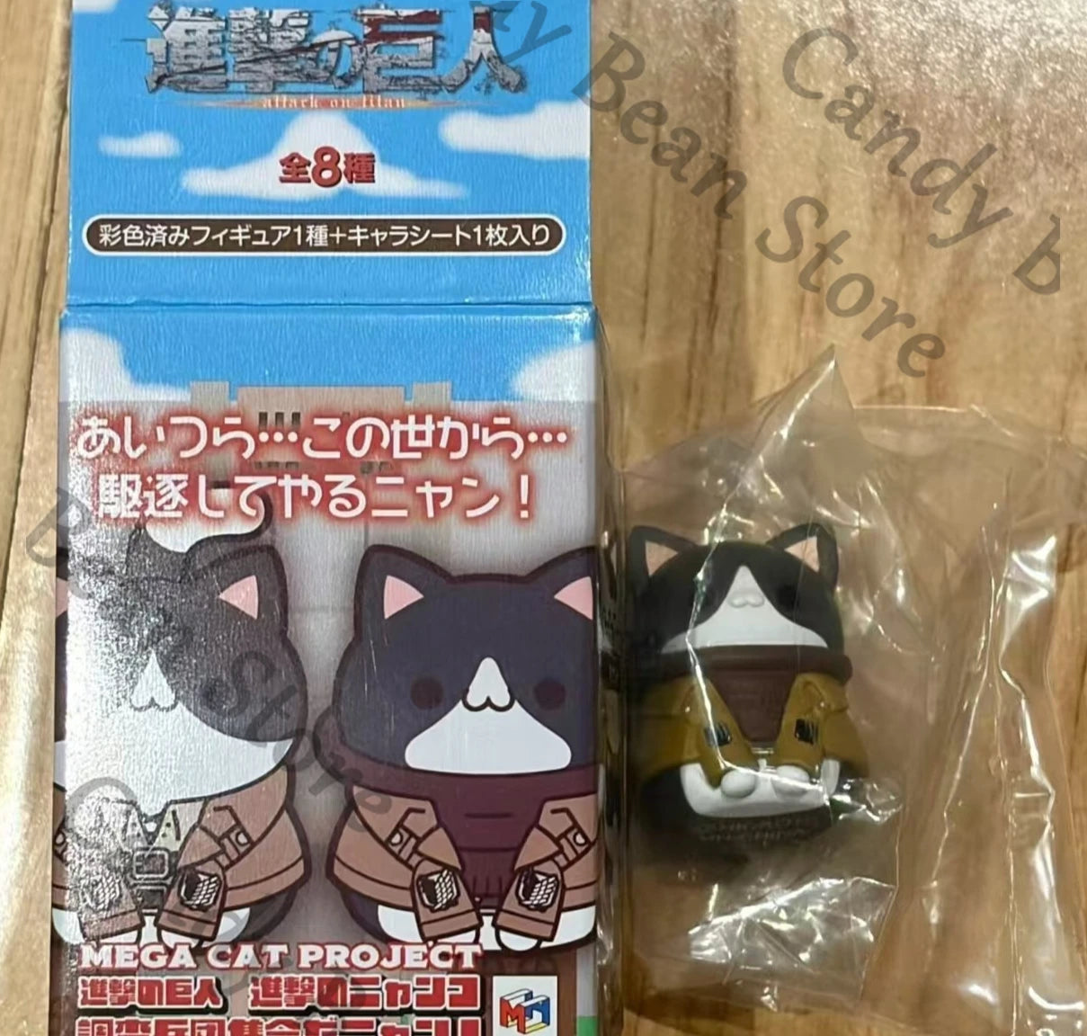 Anime Genuine Attack on Titan Mikasa·Ackerman Sasha Braus Jean Kirstein Cosplay Cat Garage Kits Cartoon Figurine Model Gift otakupop.store