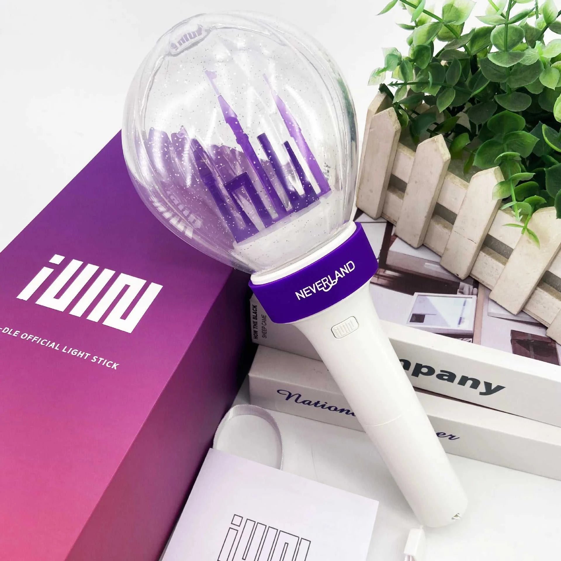 Kpop Gidle Lightstick Ver.1 Ver.2 (G)I-DLE Light Stick Castle Lamp Concert Hiphop Party Flash Fluorescent Toys Fans Collection otakupop.store