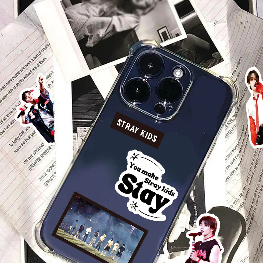 New SKZOO Stray Kids World Tour Stickers Bangchan Felix Stickers Notebook Stickers K-POP SKZ Fans' Favorite Stickers otakupop.store