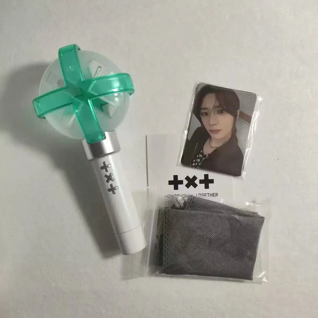 Kpop TXT Lightstick Ver.2 Concert Glow Lamp Hand Light Cheer Ver.1 Light Stick Fluorescent Fans Collection Toys Gifts otakupop.store