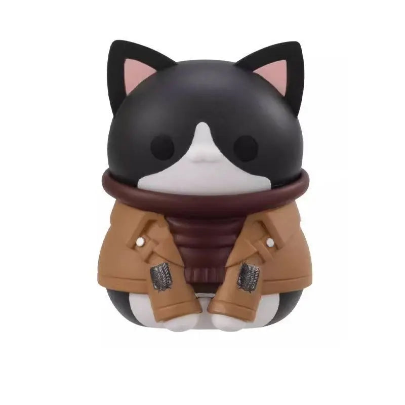 Anime Genuine Attack on Titan Mikasa·Ackerman Sasha Braus Jean Kirstein Cosplay Cat Garage Kits Cartoon Figurine Model Gift otakupop.store