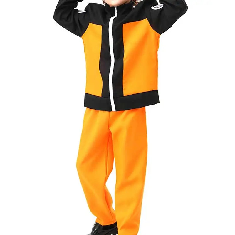 Adult Kids Uzumaki Jacket Pants Cosplay Wind Caller Costume Cosplay Anime Secondary Roleplay Costume otakupop.store
