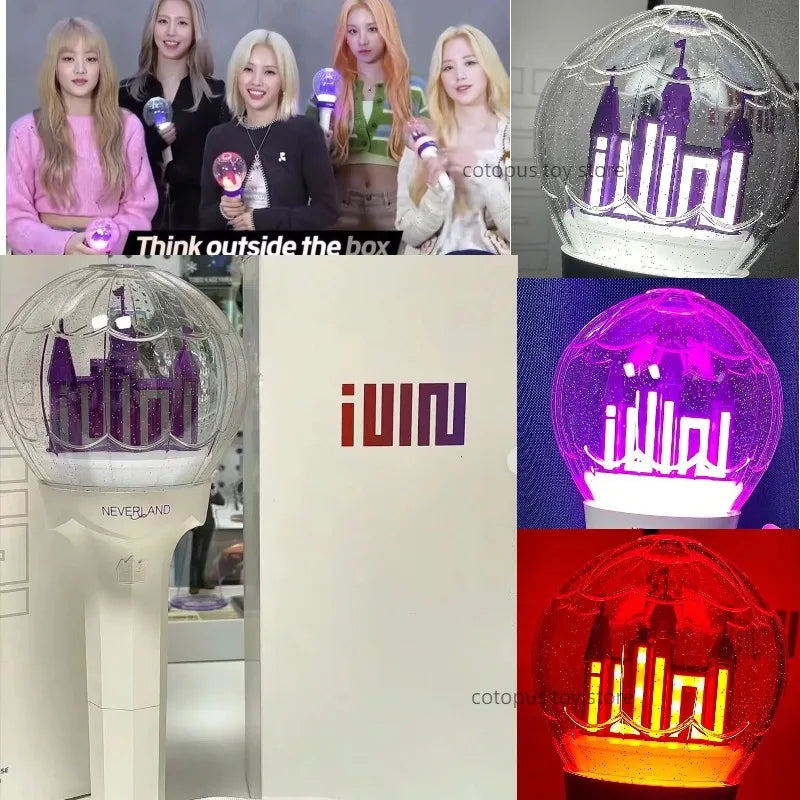 Kpop Gidle Lightstick Ver.1 Ver.2 (G)I-DLE Light Stick Castle Lamp Concert Hiphop Party Flash Fluorescent Toys Fans Collection otakupop.store