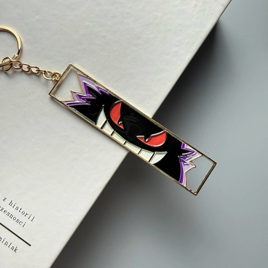 Anime Metal Hollow Out Keychains Bookmark Cute Jet Manga Fashion Bag Key Tag Jewelry Accessory Key Ring Holder Gift Anime otakupop.store