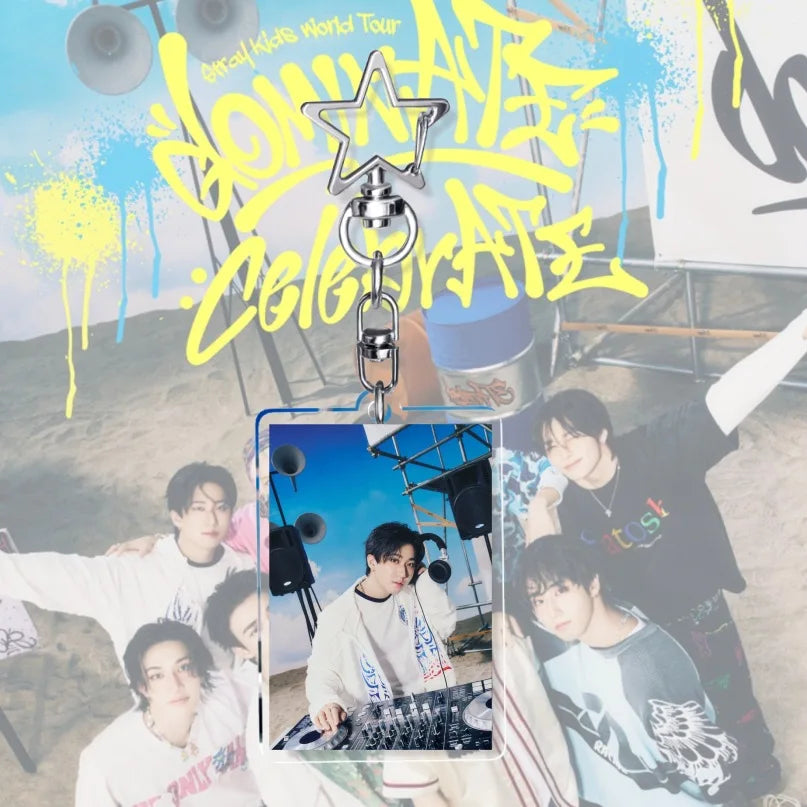 K-POP Stray Kids  Acrylic Keychain SKZOO Huang Xuanchen's New AlbumCelebrate KARMA Accessories  Keychain Accessories Gifts otakupop.store