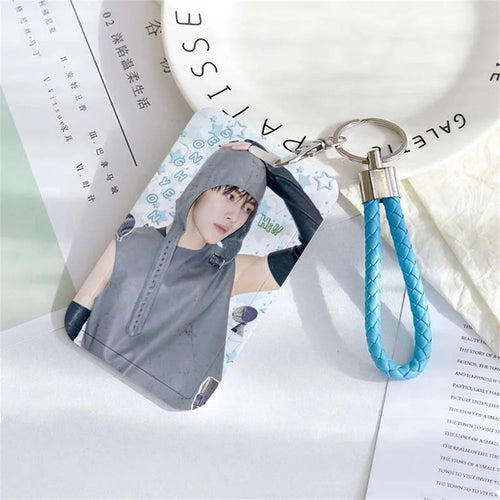 CORTIS Cards Holder Keychain Martin James Juhoon Seonghyeon Keonho PVC Card Sleeve Keyring Pendant Fans Gift Bag Accessories otakupop.store