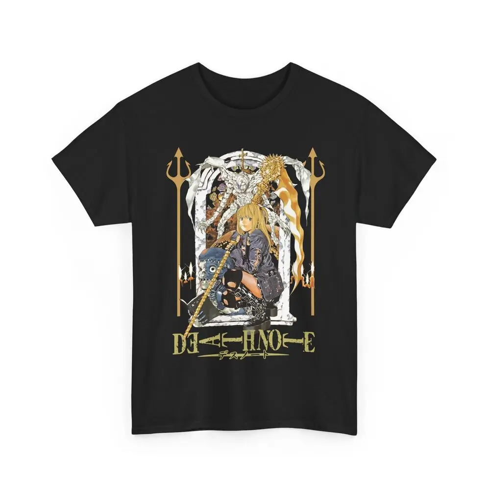 Misa Amane T-shirt, Inspired Anime Death Note T-shirt Black- Anime Gift otakupop.store