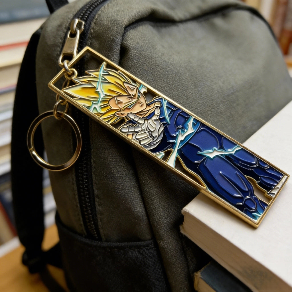 Anime Metal Hollow Out Keychains Bookmark Cute Jet Manga Fashion Bag Key Tag Jewelry Accessory Key Ring Holder Gift Anime otakupop.store