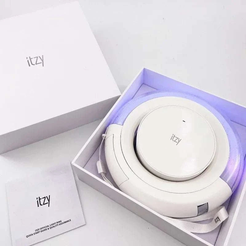 Fashion Kpop Itzys Lightstick Round Hand Lamp Concert Lamp Hiphop Party Flash Fluorescent Light Stick Fans Collection Toys Gifts otakupop.store
