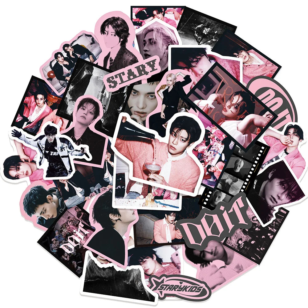 New SKZOO Stray Kids World Tour Stickers Bangchan Felix Stickers Notebook Stickers K-POP SKZ Fans' Favorite Stickers otakupop.store
