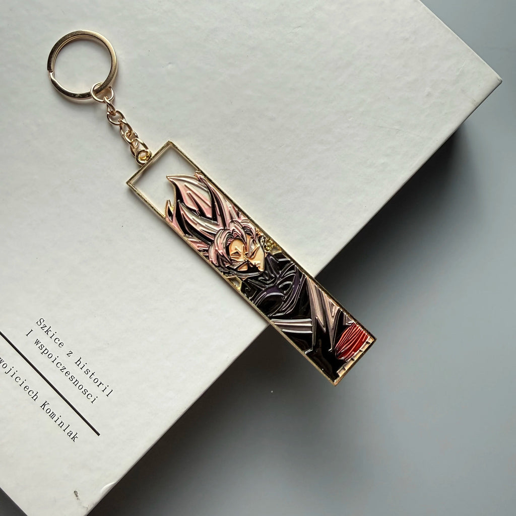 Anime Metal Hollow Out Keychains Bookmark Cute Jet Manga Fashion Bag Key Tag Jewelry Accessory Key Ring Holder Gift Anime otakupop.store