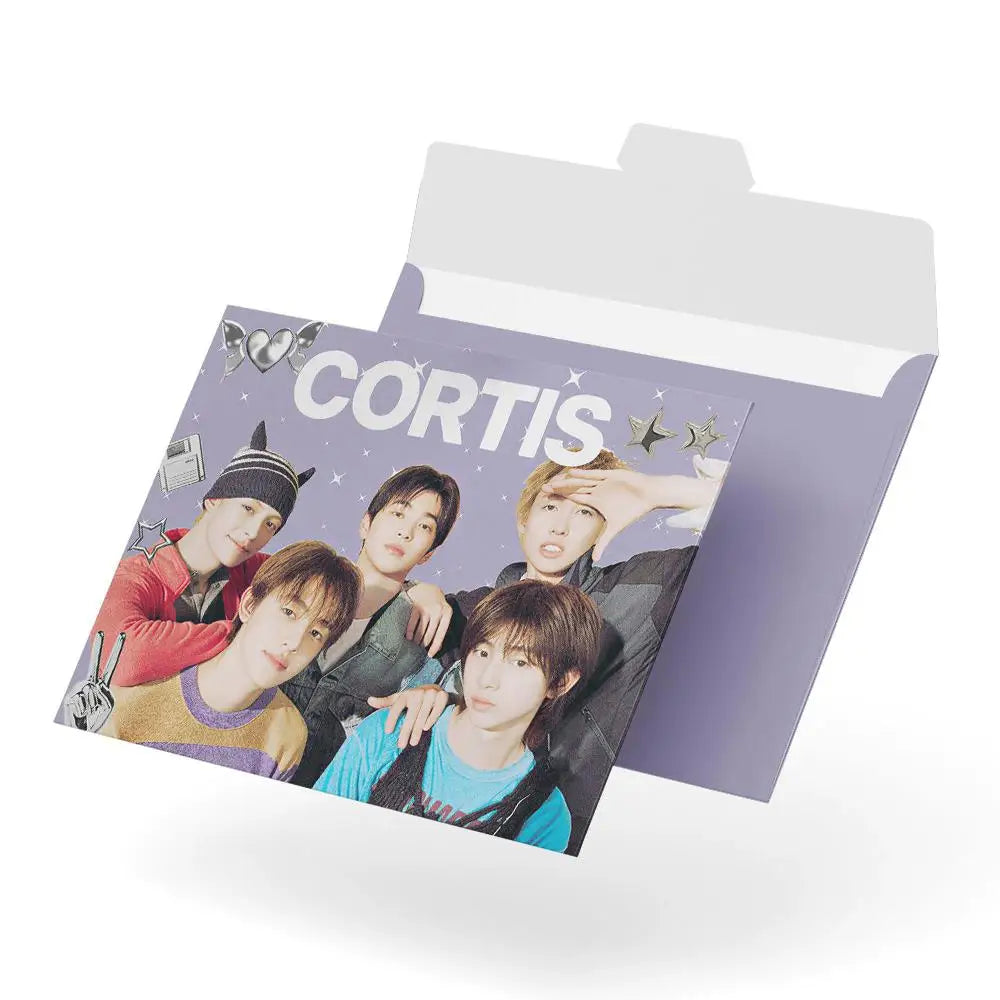 Random 5/10 Packs K-pop CORTIS Support Photocards, 3 Inch Korean Boy Group Idol LOMO Cards, Fans Collection Gift otakupop.store