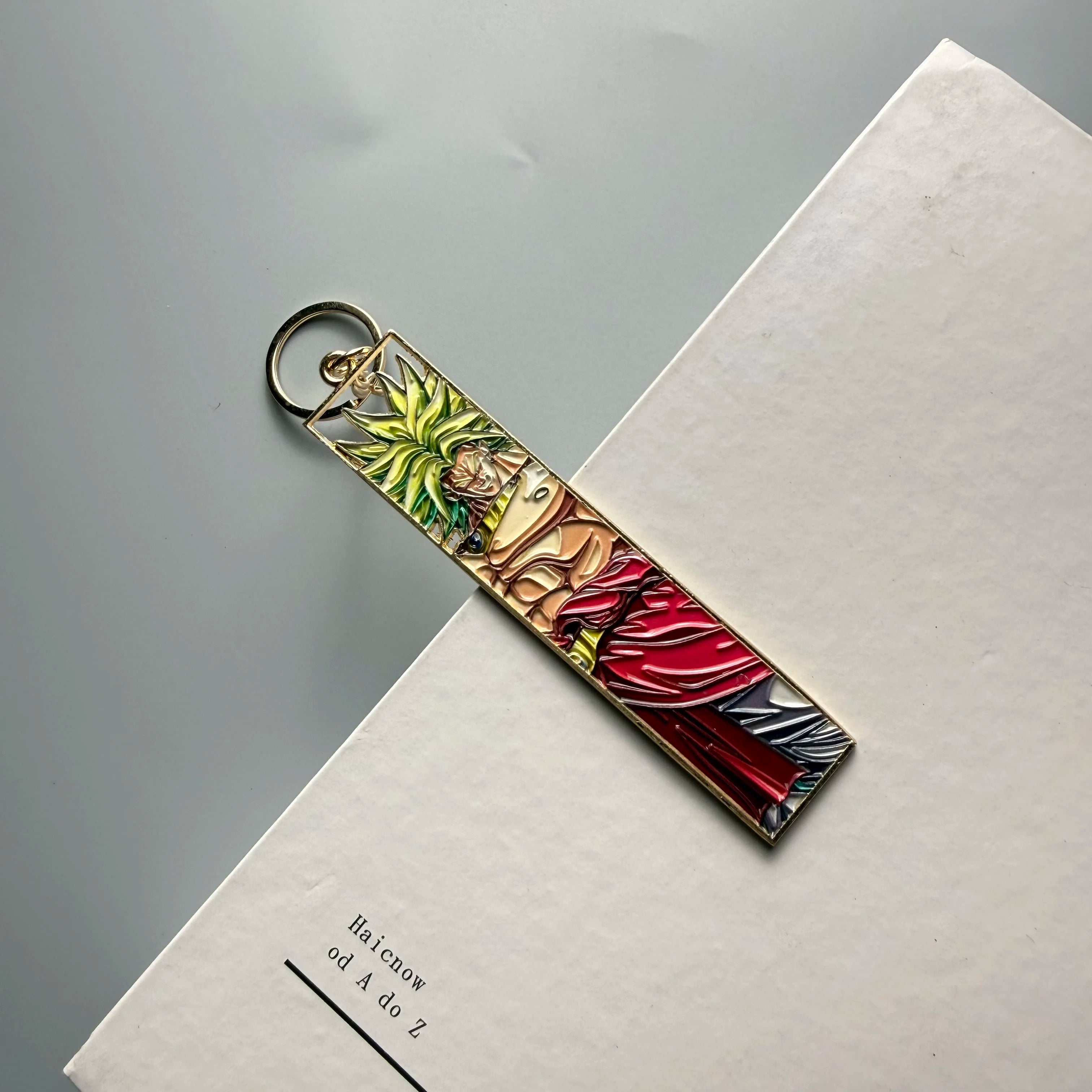 Anime Metal Hollow Out Keychains Bookmark Cute Jet Manga Fashion Bag Key Tag Jewelry Accessory Key Ring Holder Gift Anime otakupop.store