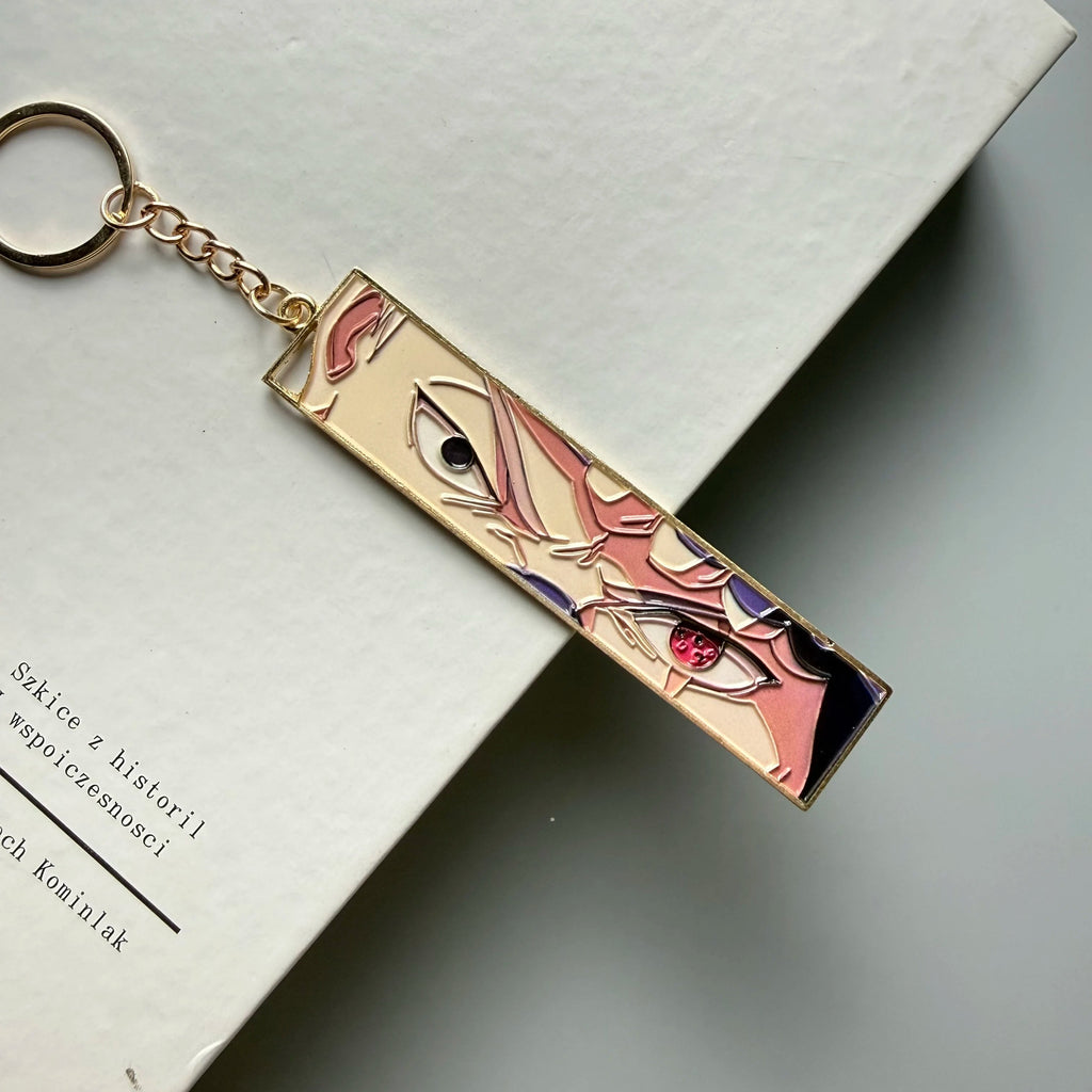 Anime Metal Hollow Out Keychains Bookmark Cute Jet Manga Fashion Bag Key Tag Jewelry Accessory Key Ring Holder Gift Anime otakupop.store