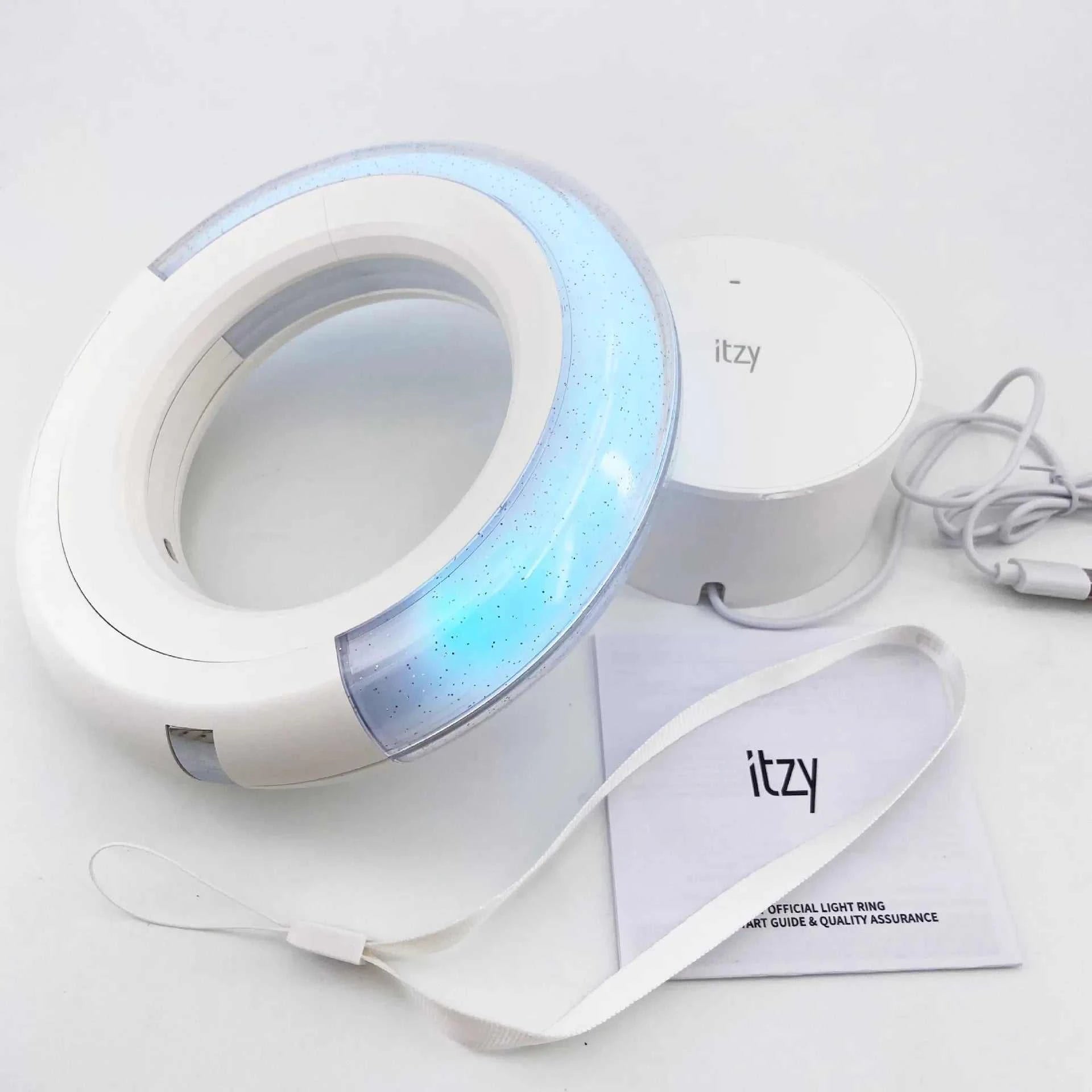 Fashion Kpop Itzys Lightstick Round Hand Lamp Concert Lamp Hiphop Party Flash Fluorescent Light Stick Fans Collection Toys Gifts otakupop.store