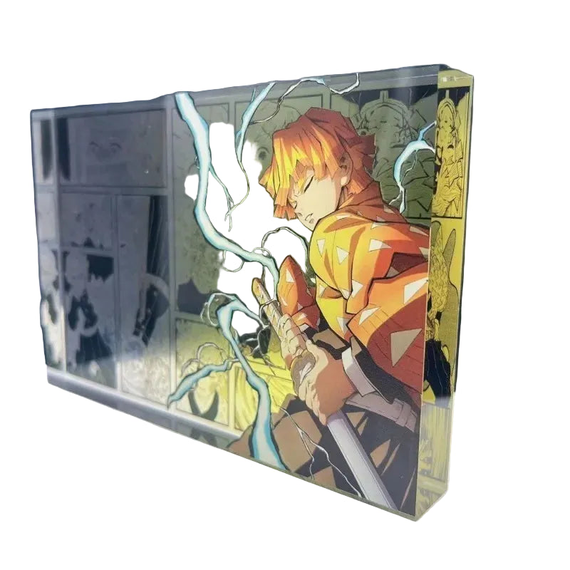 New Demon Slayer Creative High-value Bar Chi Tokitou Muichirou Acrylic Brick Computer Desktop Ornaments Anime Peripheral Gifts otakupop.store