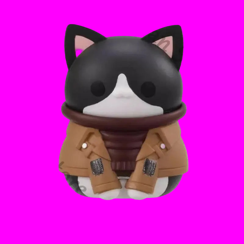 Anime Genuine Attack on Titan Mikasa·Ackerman Sasha Braus Jean Kirstein Cosplay Cat Garage Kits Cartoon Figurine Model Gift otakupop.store