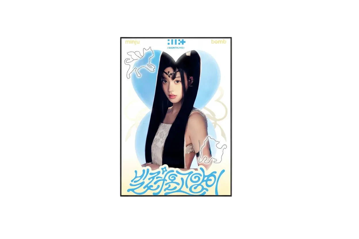 Poster ILLIT – K-pop Wall Art Premium 50x70 cm