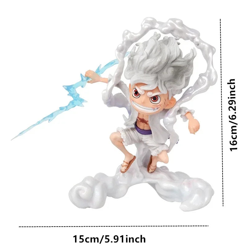 Anime Figure ONE PIECE Toys SD Nika Luffy 5th Gear Awake Figurine PVC Action Figures Collection Model Ornaments Gifts Toys otakupop.store